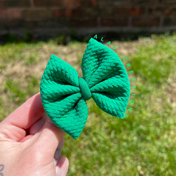 True Green - 3” Mini Bow