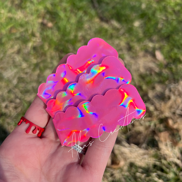 Barbie Pink Holographic - Snap Clip