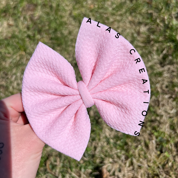 Baby Pink - Big Bow