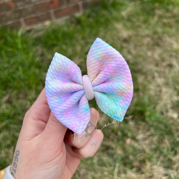 Pastel Watercolor - 3” Mini Bow