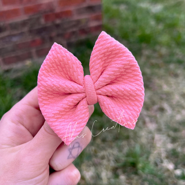Cosmo Pink - 3” Mini Bow