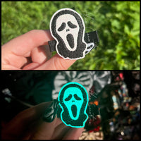 Glow In The Dark Ghostface Feltie