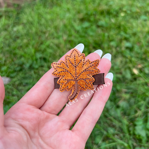 Fallen Leaf Feltie