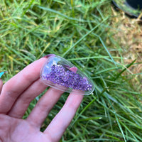 Purple Diamond - Snap Clip