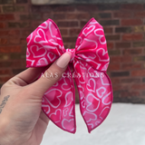 Pink Love Large Emma Bow