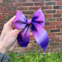Purple Ombré Large Emma Bow