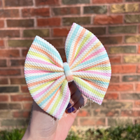 Spring Stripes  - Big Bow