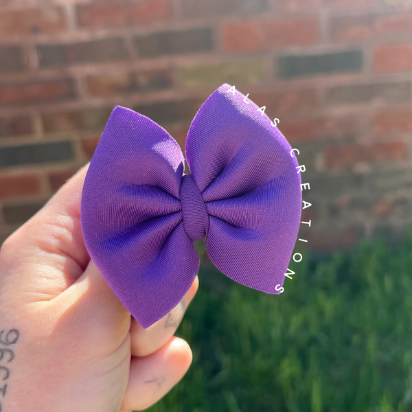 Violet Scuba - 3” Mini Bow