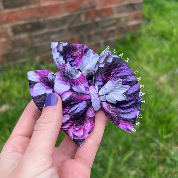 Purple Floral - Piggies