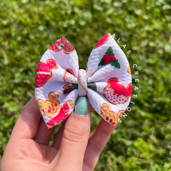 Mouse Cookies - 3” Mini Bow