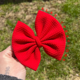 Red - Big Bow
