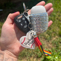 Baseball Mama Keychain