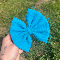Neon Blue - Big Bow