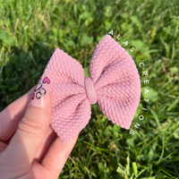 Dusty Rose - 3” Mini Bow