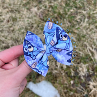 Blue Dog Ice Cream - 3” Mini Bow