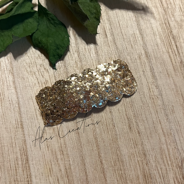 Gold Glam - Snap Clip
