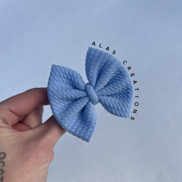 Baby Blue - 3” Mini Bow