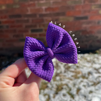 Purple - 3” Mini Bow