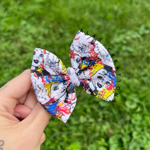 Chucky and Bride - 3” Mini Bow